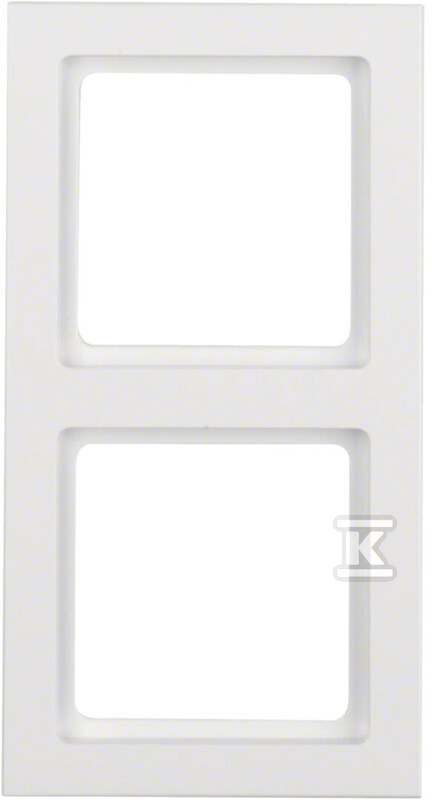 Ramka 2-krotna, biały, aksamit, Q.3 10126099