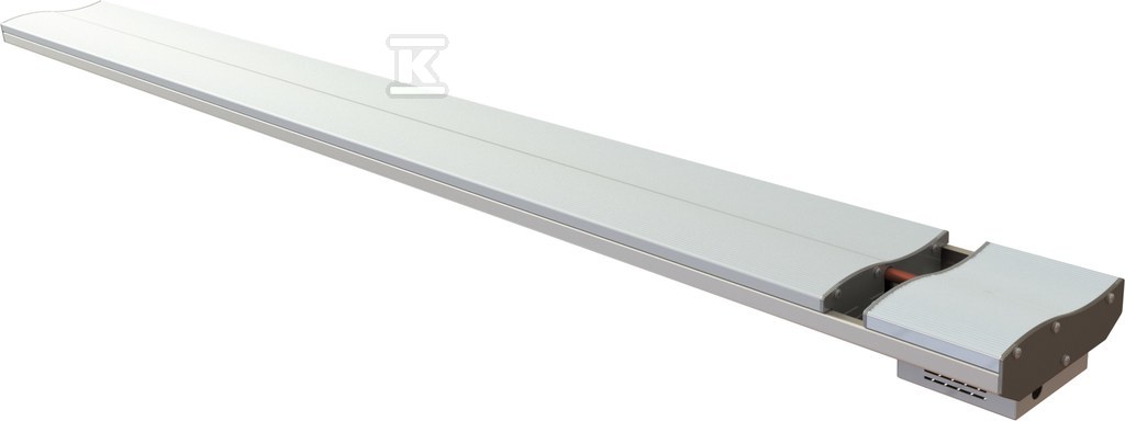 Promiennik sufitowy HD-EXPO, moc 1500 W – szary HD-EXP 1500