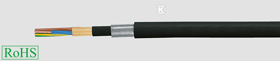 Kabel z płaszczem Pb 1kV NYKY-J 14×1,5 przewód typu RE 32673