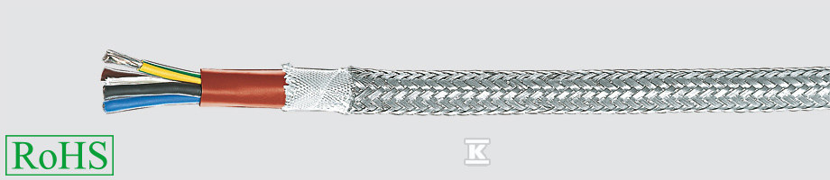 Kabel izolowany silikonowy elastyczny 500V SIHF/GL-P 12G1,5 23081