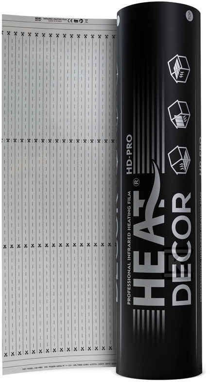 Folia grzewcza HD-PRO 140 W/m2 – szerokość 100 cm – rolka 75 mb PRO140.ROL