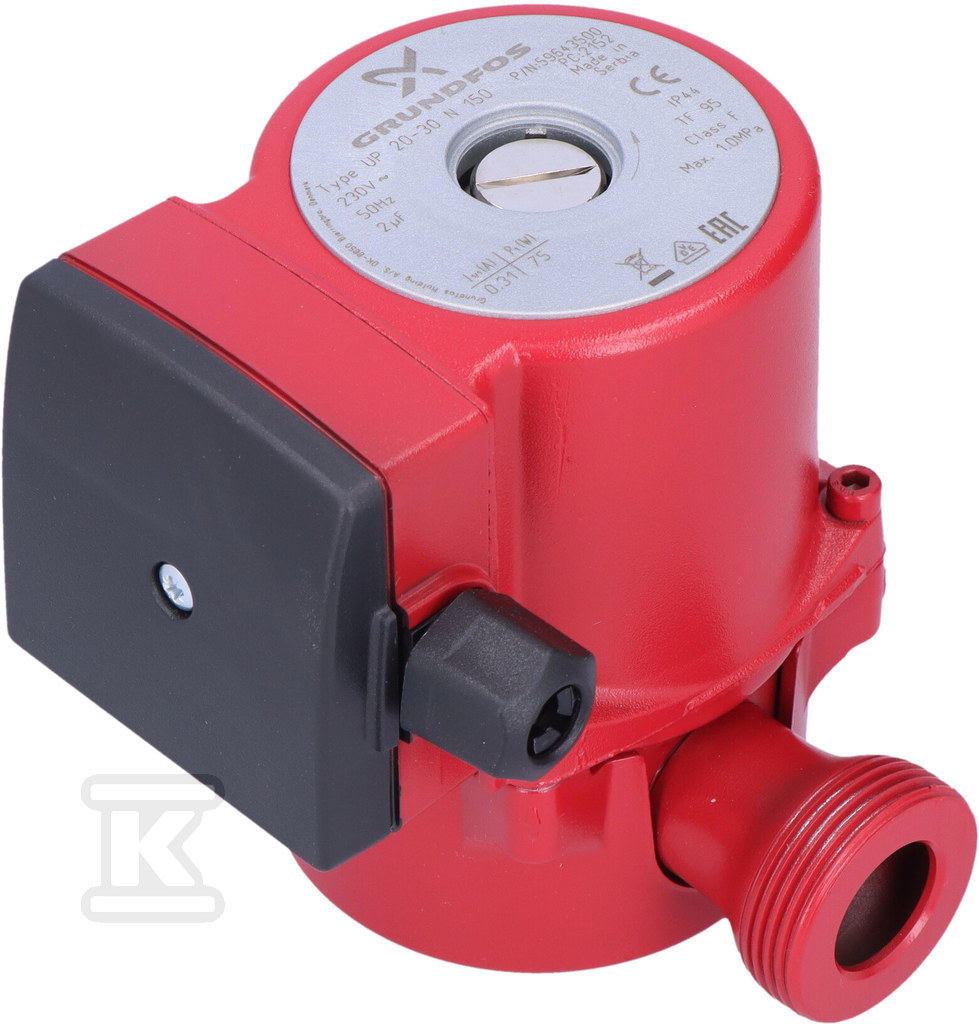 Pompa cyrkulacyjna c.w.u. UP 20-30 N 150 9H 59643500