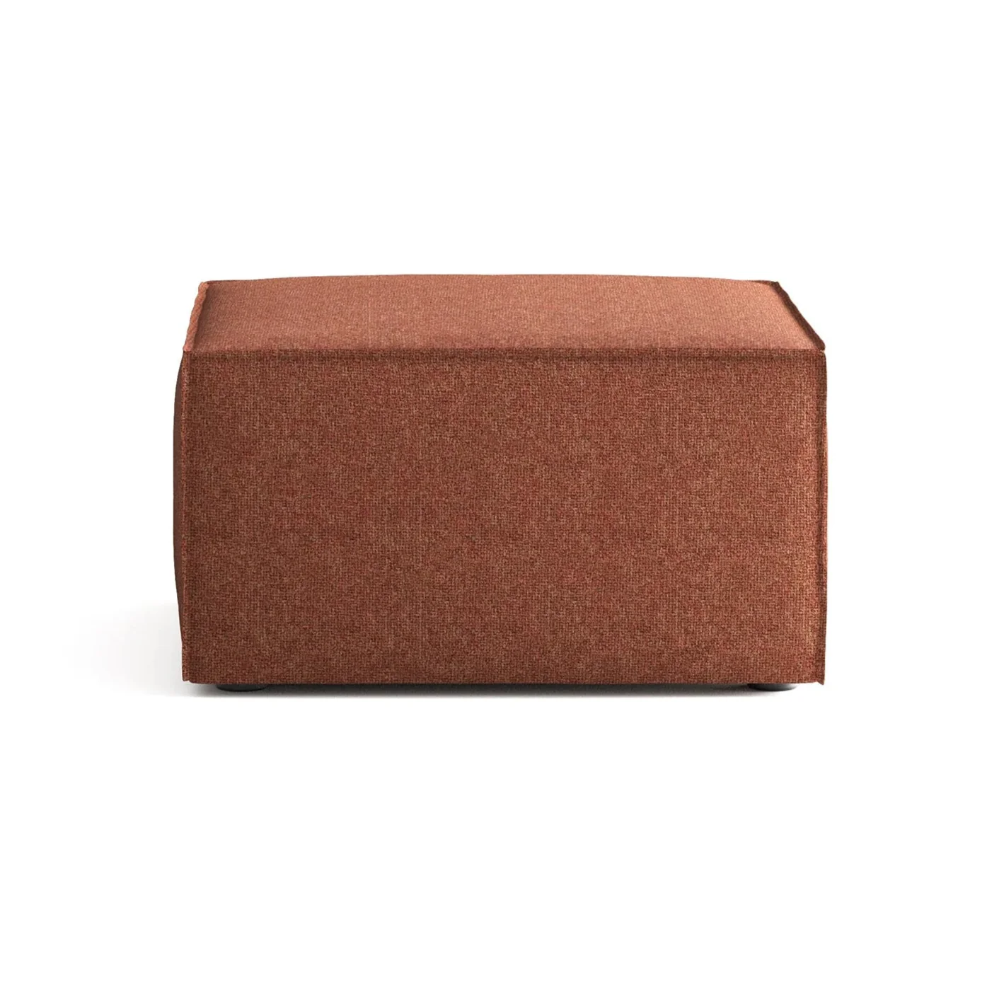 Sofa modułowa ANDO – puf rdzawy
