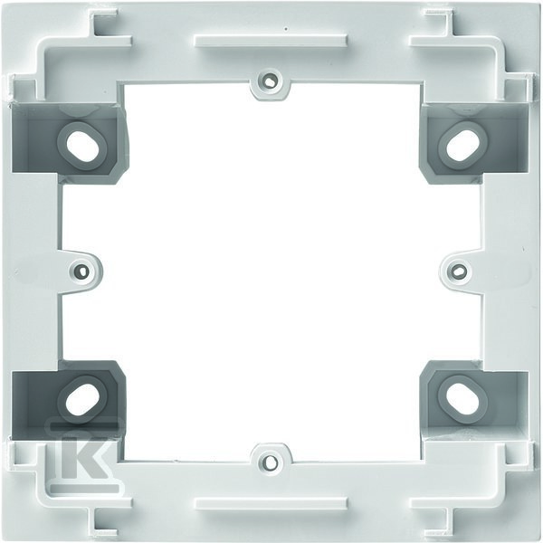Adapter natynkowy 1-krotny, biały, LUMINA INTENSE WL5810