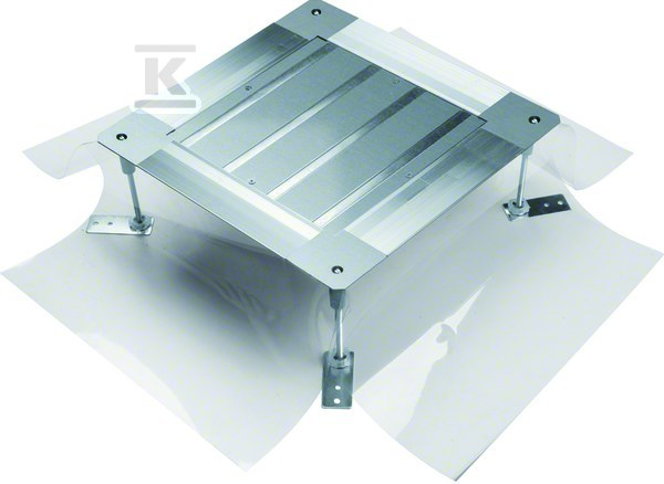Puszka podłogowa uniwersalna na nóżkach rozmiar 2 165-215 mm stal, TEHALIT.UK UDH2165215