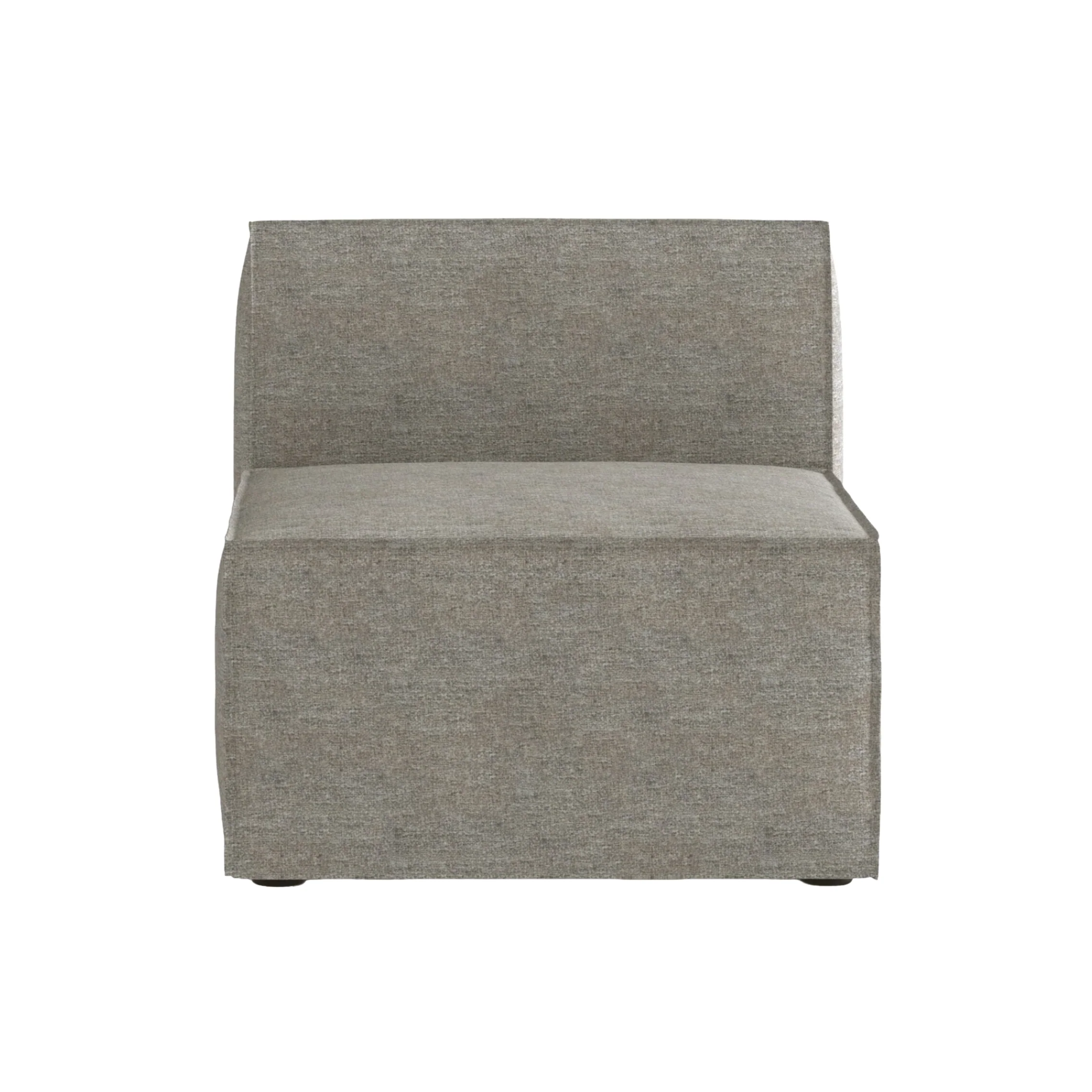 Sofa modułowa ANDO – moduł środkowy szary