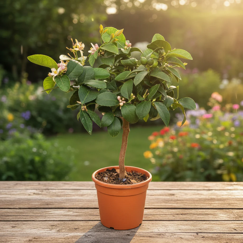 Lamai pe picior – Citrus lemon H55 cm