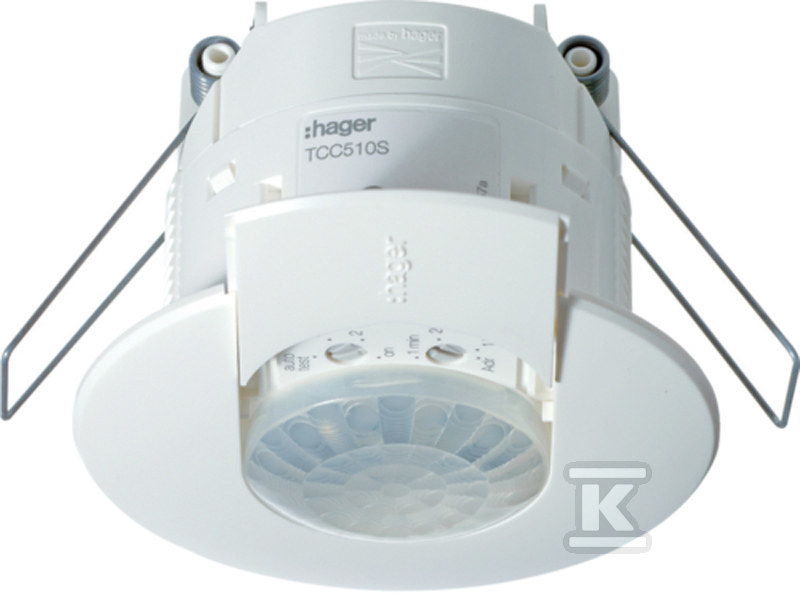 Podtynkowy czujnik obecności 1-kanałowy, biały, KNX E/S TCC510S