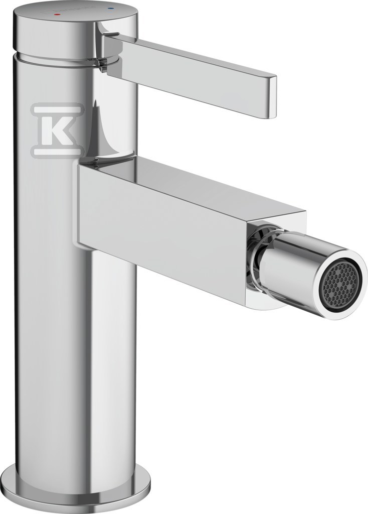 Bateria bidetowa jednouchwytowa Finoris z kompletem odpływowym Push-Open chrom 76200000