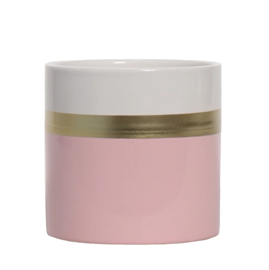 Vas decorativ din ceramica Horizon Pink D12