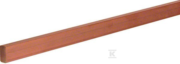 Szyna Cu 20×10 mm 4-polowa UM24B
