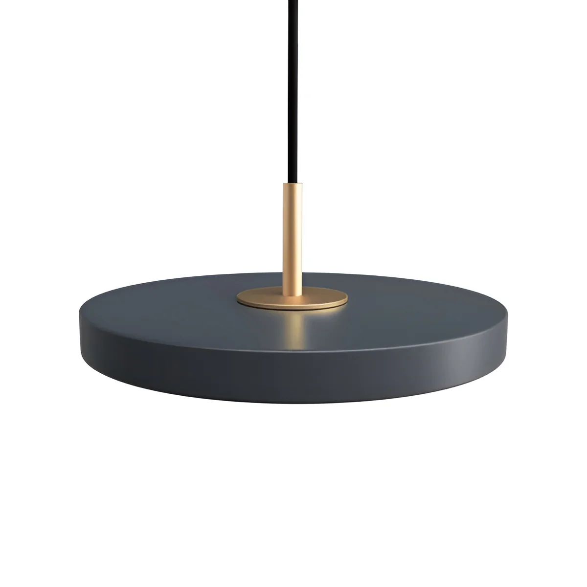 Lampa wisząca ASTERIA MICRO antracytowy ze złotą wstawką