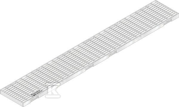 Ruszt kratowy FASERFIX KS 100 MW 30/10, ocynkowany, klasa B 125 8151