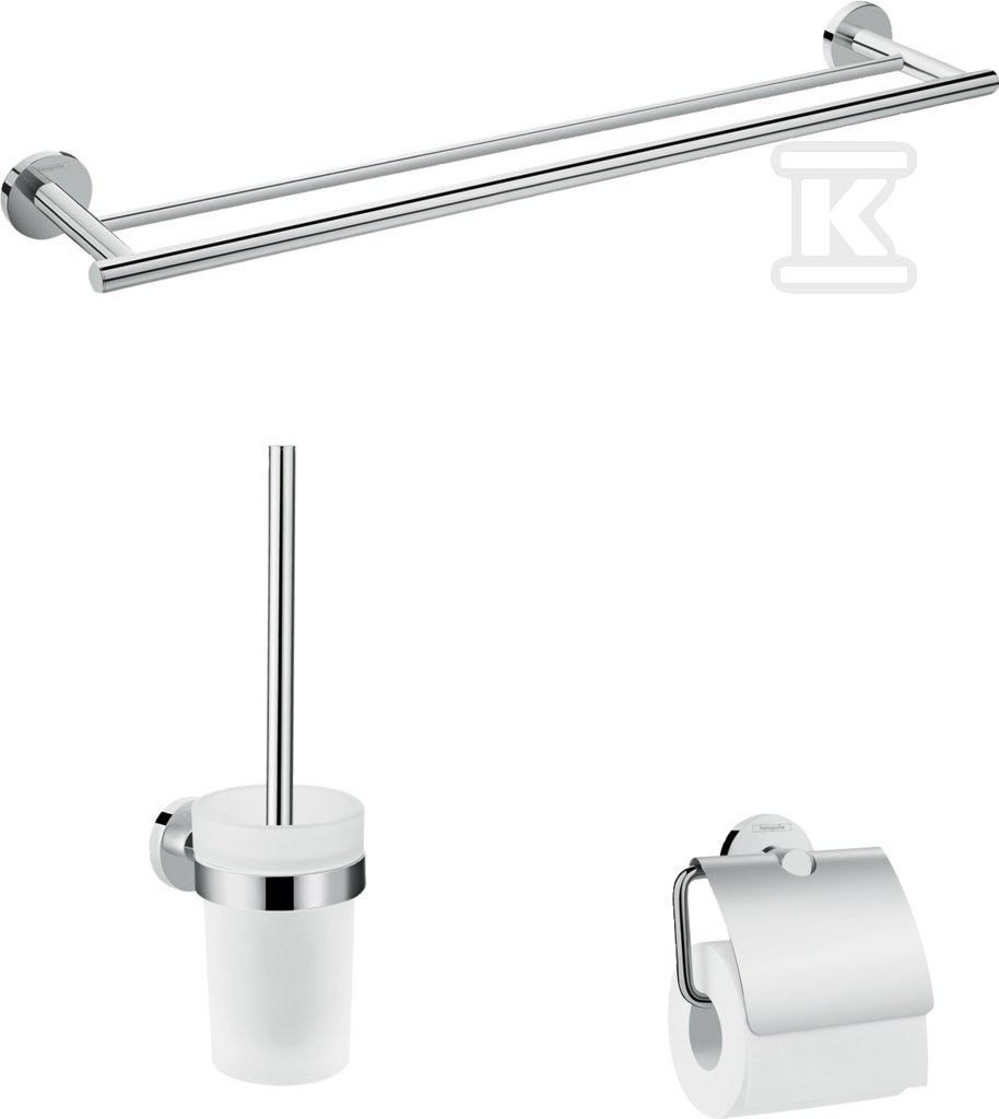 Zestaw akcesoria łazienkowe 3w1 chrom Logis Universal 41727000