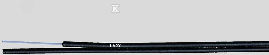 Kabel światłowodowy helucom I-V2Y 1P980/1000 przemysłowy, opona pe, czarny 80532