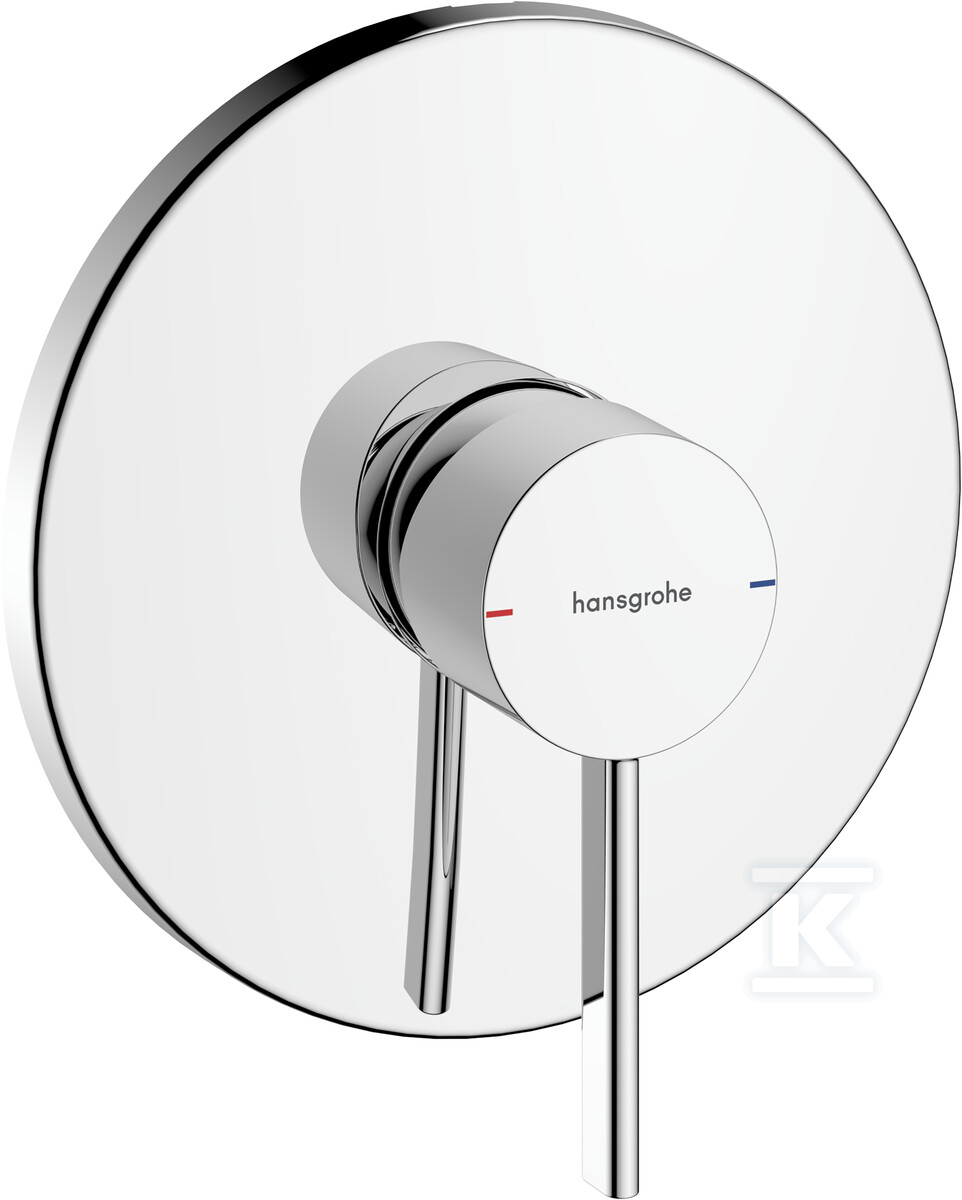 Jednouchwytowa bateria prysznicowa HG Zesis S, podtynkowa do iBox universal, Chrom 74616000