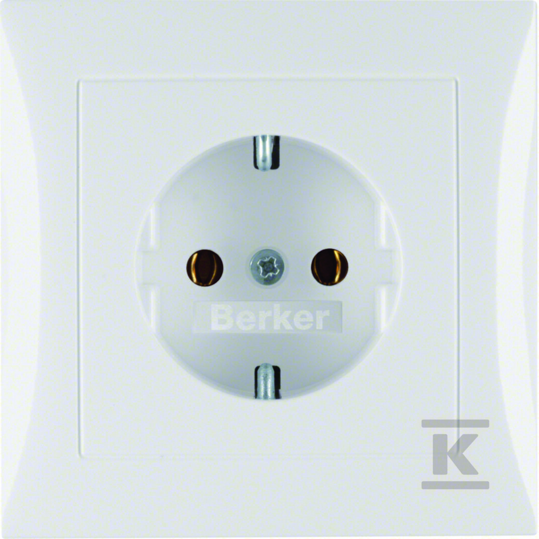Gniazdo SCHUKO komplet biały, S.1 47428989