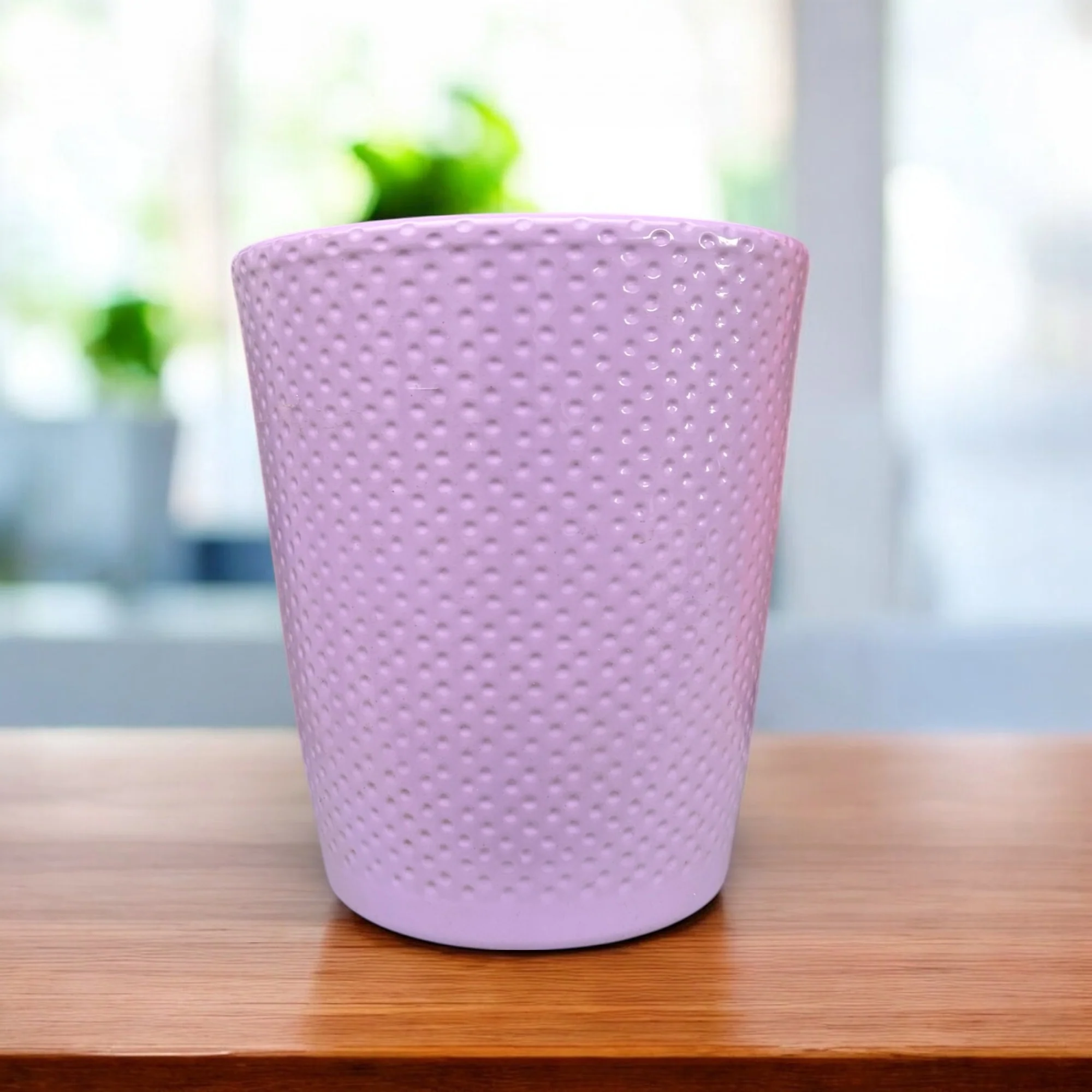 Vas decorativ Dots Violet D12