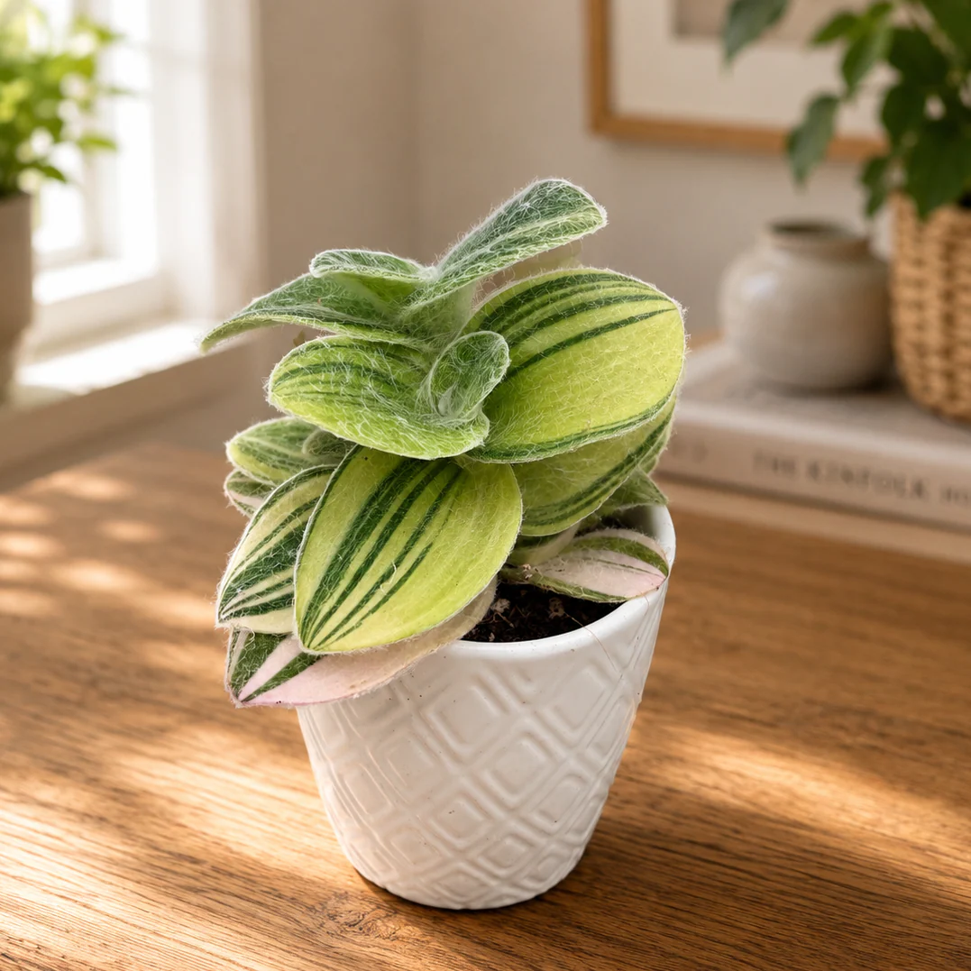Tradescantia Sillamontana Variegata – babyplant