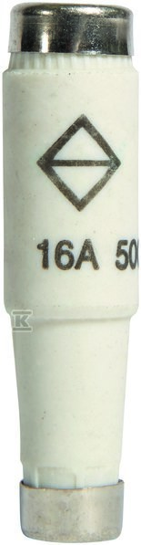 Wkładka bezpiecznikowa NDZ DI/E16, wykonanie szybkie F 16A 500VAC LNDZF16