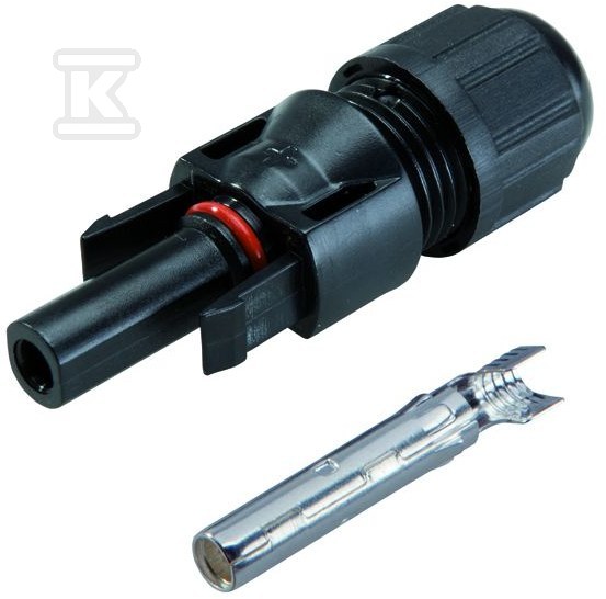Złącze PV gniazdo MC4 dla przekroju 4/6 mm2 18048683