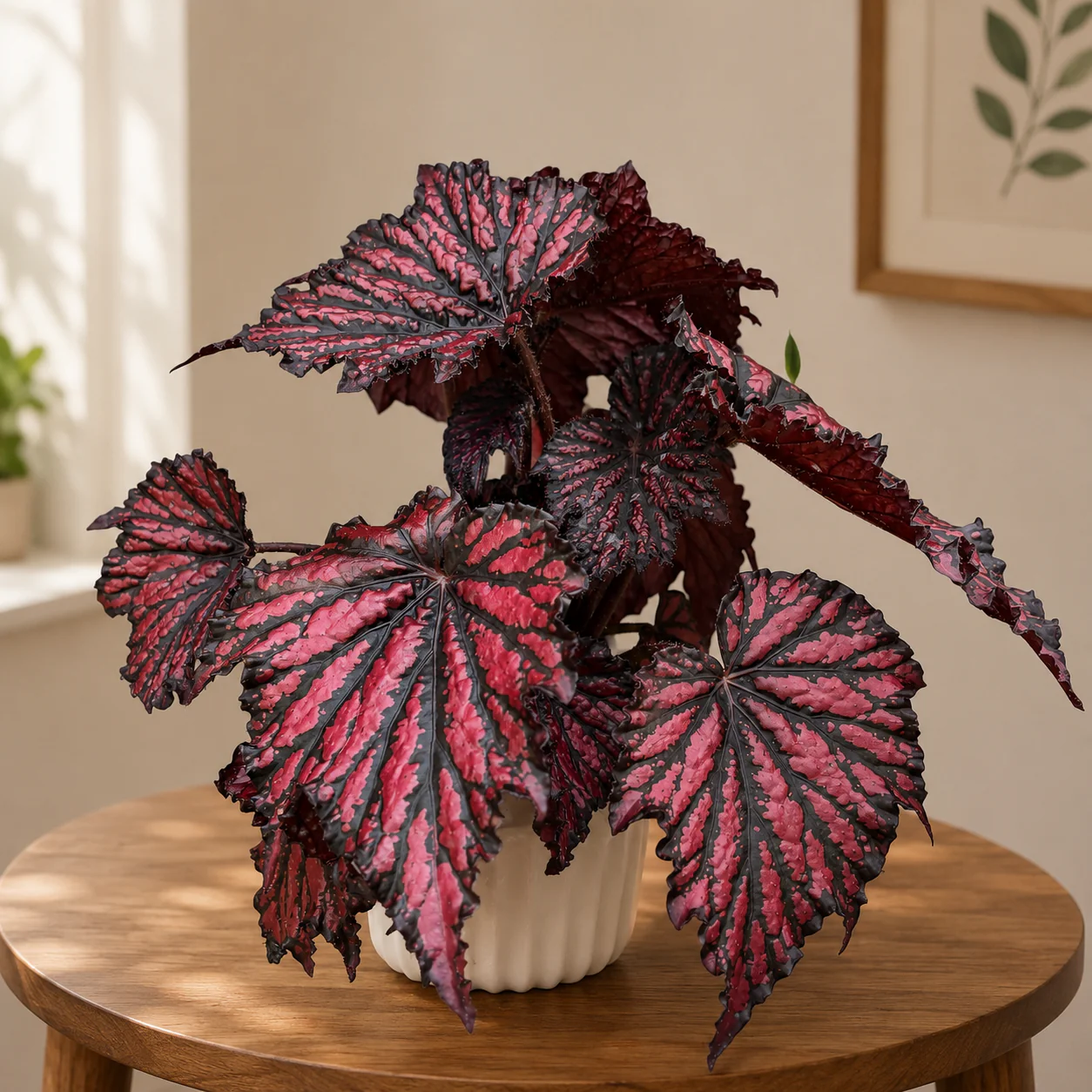 Begonia Bewitched Red Black