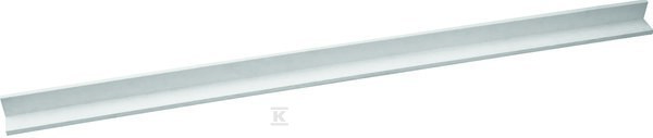 Profil izolacyjny kształt „L” 30×10 mm do wsparcia szyn Cu 1000 mm UZ10GFL