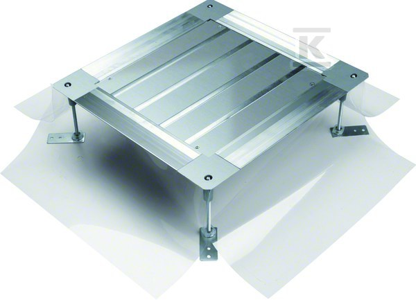 Puszka podłogowa uniwersalna na nóżkach rozmiar 3 165-215 mm stal, TEHALIT.UK UDH3165215