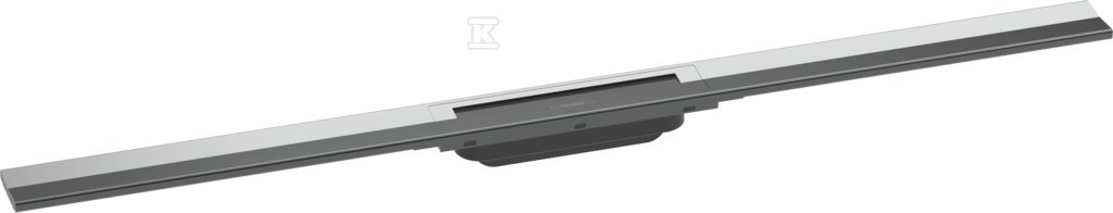 Element zewnętrzny odpływu RainDrain Flex 1000 – możliwość przycięcia, montaż w podłodze chrom 56046000