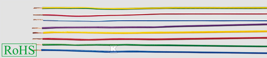 Przewód jednożyłowy PVC H07V-K 1×1,5 mm2 ciemnoniebieski, pudełko /100m/ 29141