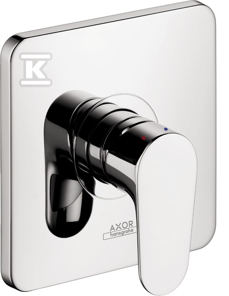 Bateria prysznicowa Hansgrohe Axor Citterio M jednouchwytowa podtynkowa, element zewnętrzny chrom 34625000