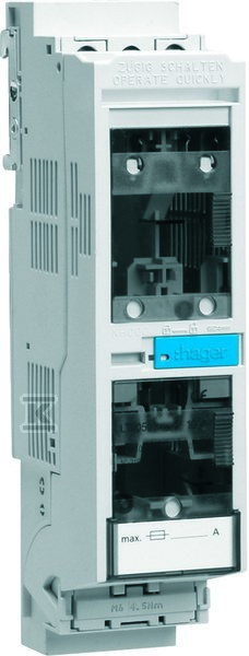 Rozłącznik NH- wielkość 000, 3x100A, montowany na szynach TH35 LT0050
