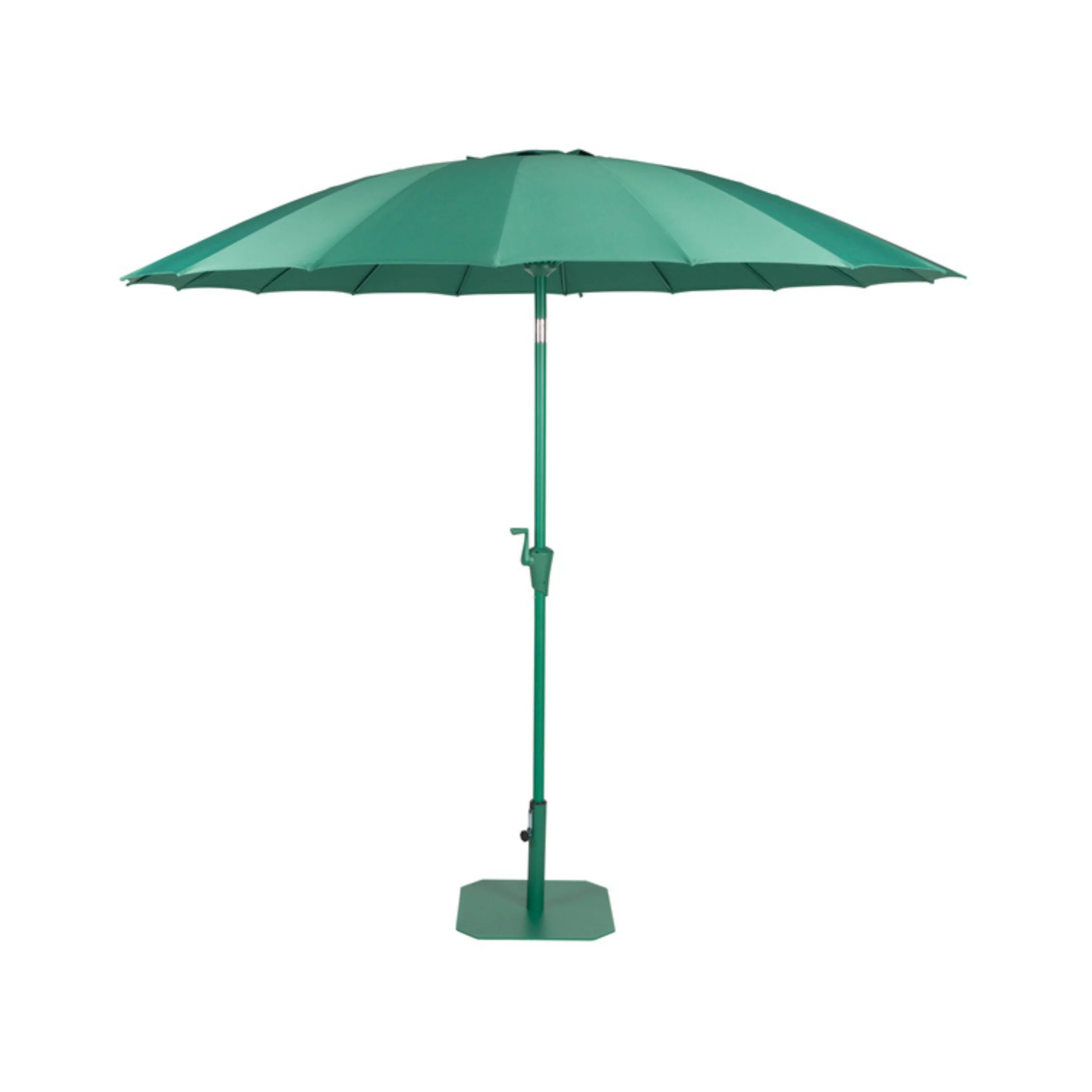 Parasol z podstawą SUNSHINE zielony