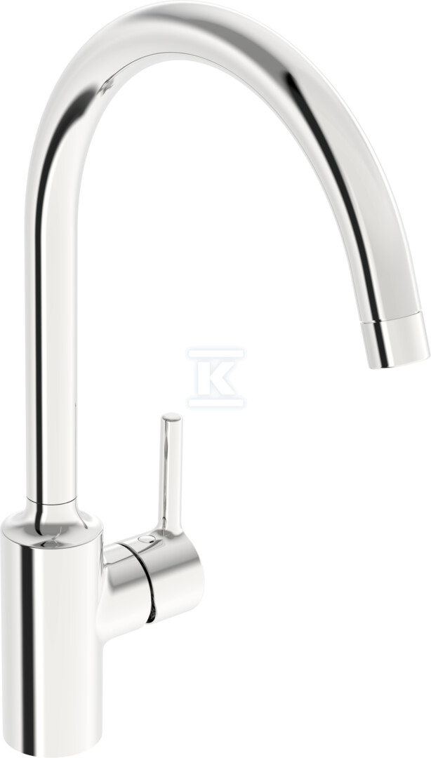 Bateria kuchenna, niskociśnieniowa z boczną dźwignią HANSAVANTIS, zasięg: 247 mm, dźwignia z drążkiem, kolor: chrom 52211167
