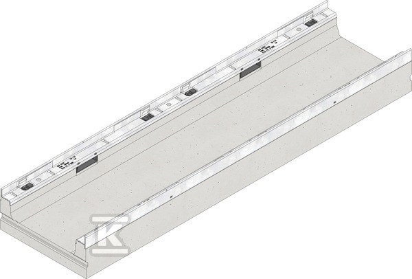 Korytko FASERFIX KS 200, typ 110F, ramy ocynkowane 3121