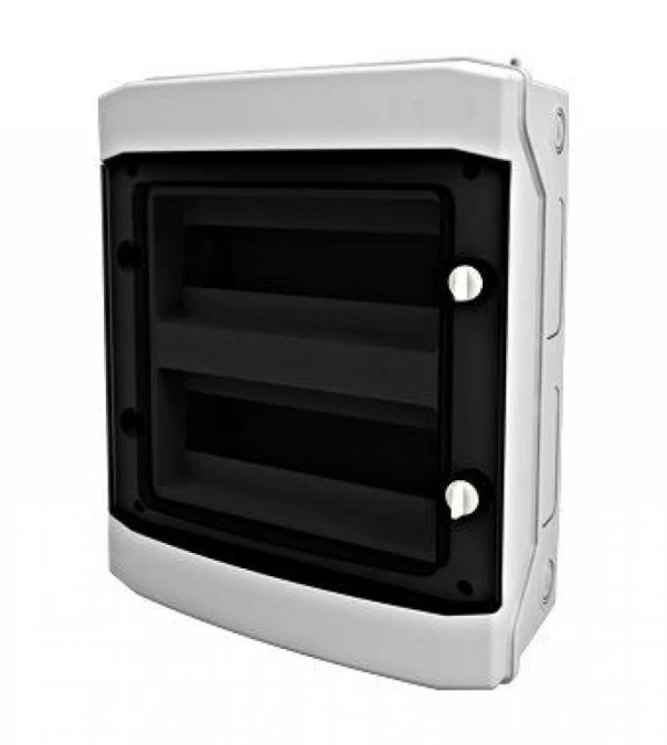 Obudowa natynkowa IP65, 2×12, drzwi transp., 400VAC/1500VDC