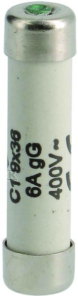 Wkładka bezpiecznikowa cylindryczna C1 9x36mm gG 6A 400VAC L936C1-06