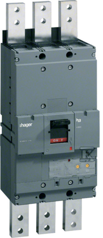 Wyłącznik mocy h1600 3P 70kA 1250A LSI HEF980H