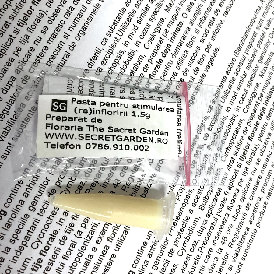 Pasta pentru stimularea (re)infloririi 1,5g (ReBloom)