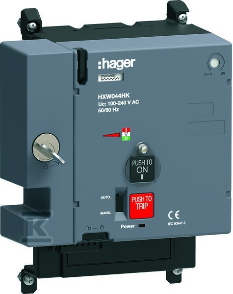 Napęd silnikowy x630/P630 110-240VAC Auto-Reset z zamkiem HXW044HK