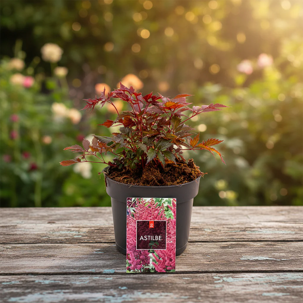 Astilbe 'Red’ – planta perena de gradina