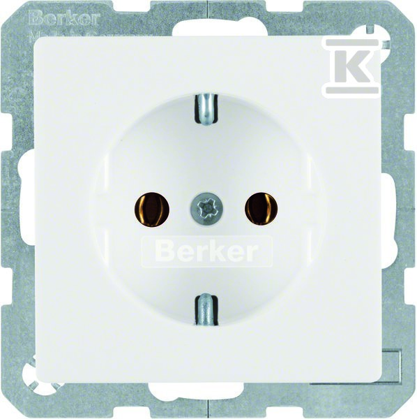 Gniazdo SCHUKO biały, aksamit, Q.X 41436089