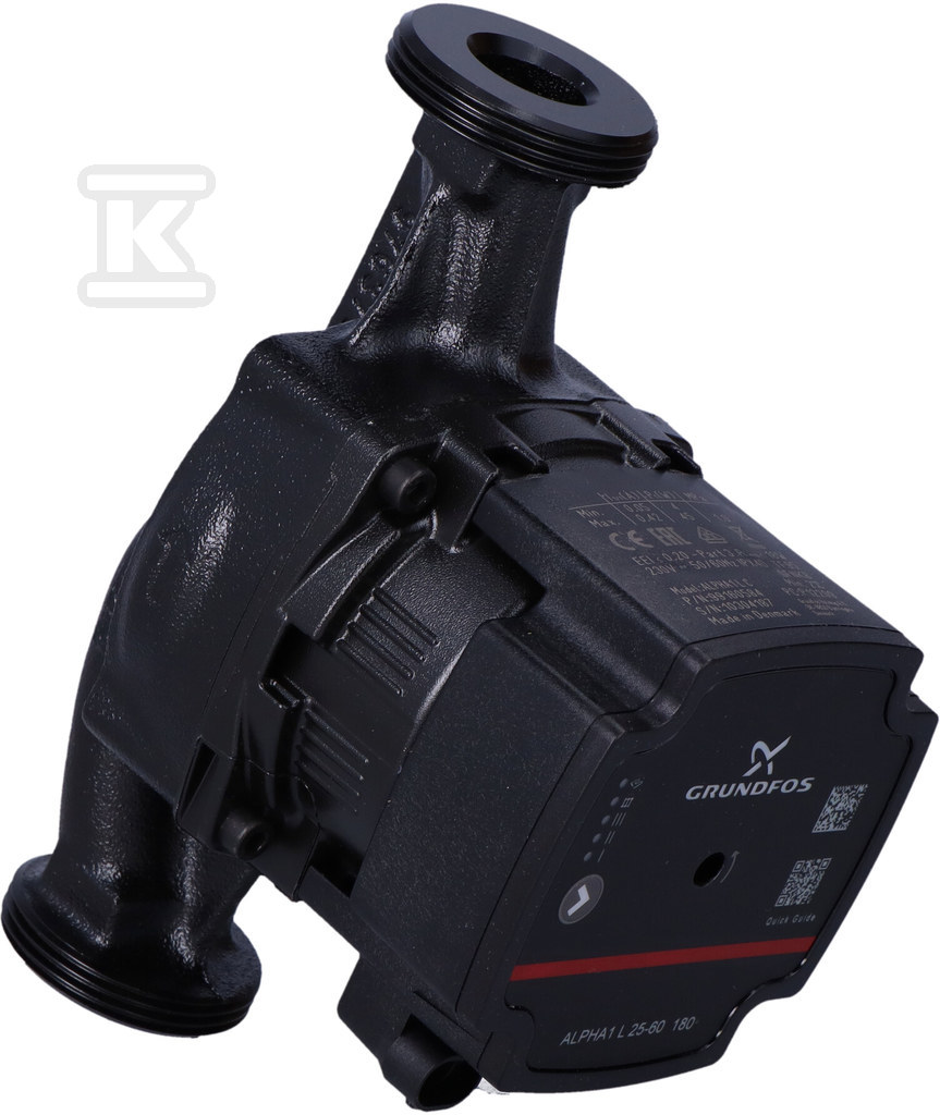 Pompa cyrkulacyjna bezdławnicowa typu ALPHA1L 25-60 180 1x230V 50Hz 6H seria ALPHA 1L 99160584