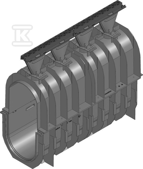 Kanał RECYFIX HICAP F 8200, szczelina 6 mm, kl. A15 – D400 13610