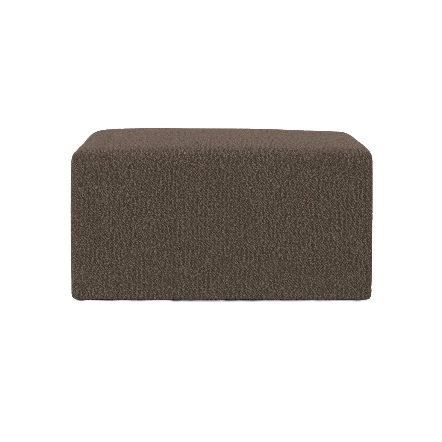Sofa modulowa TORI – puf brązowy boucle