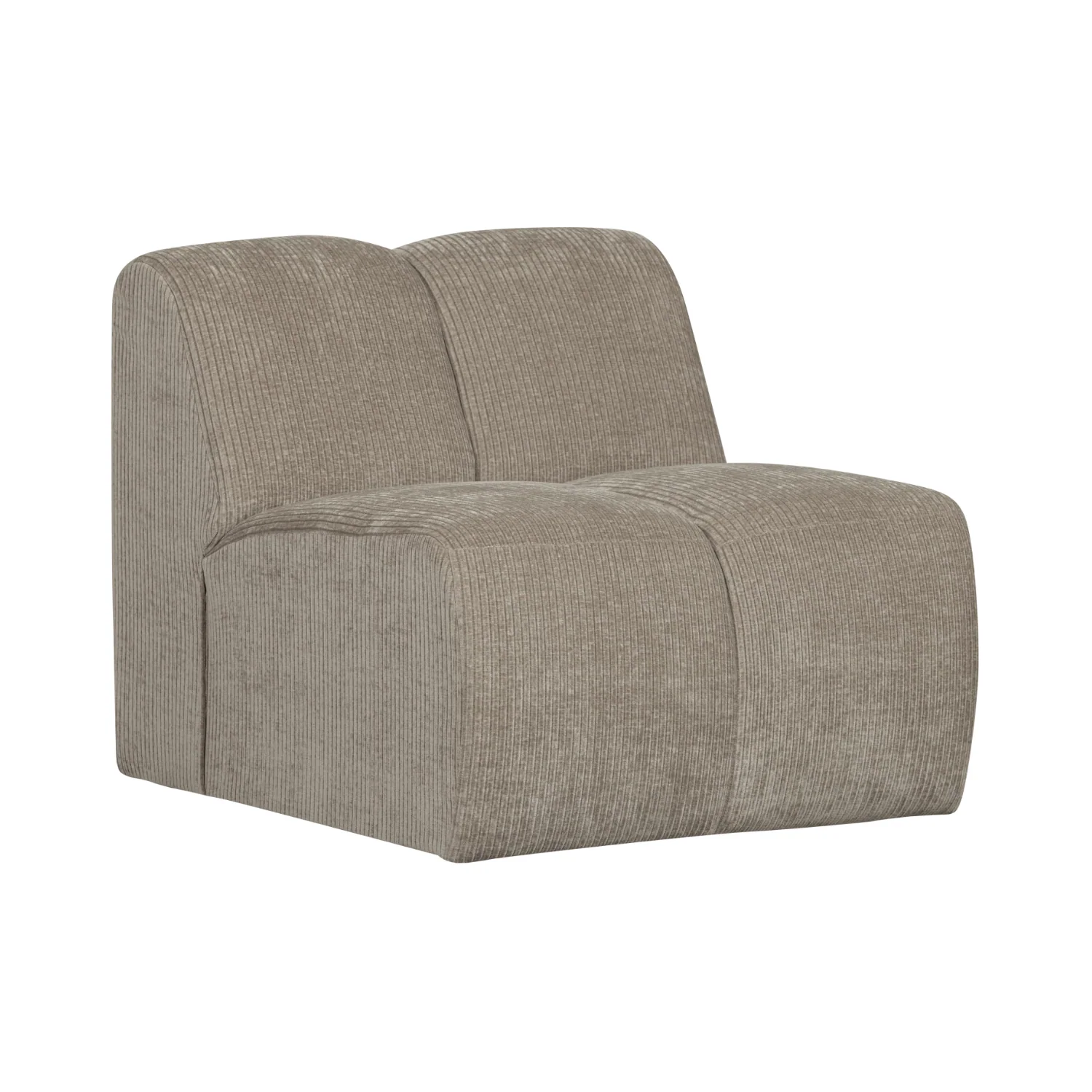 Sofa modułowa MOJO – element 1-osobowy ciemny piaskowy sztruks