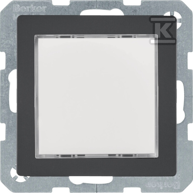Sygnalizator świetlny LED podświetlenie czerwone/zielone antracyt, aksamit, Q.X 29526086