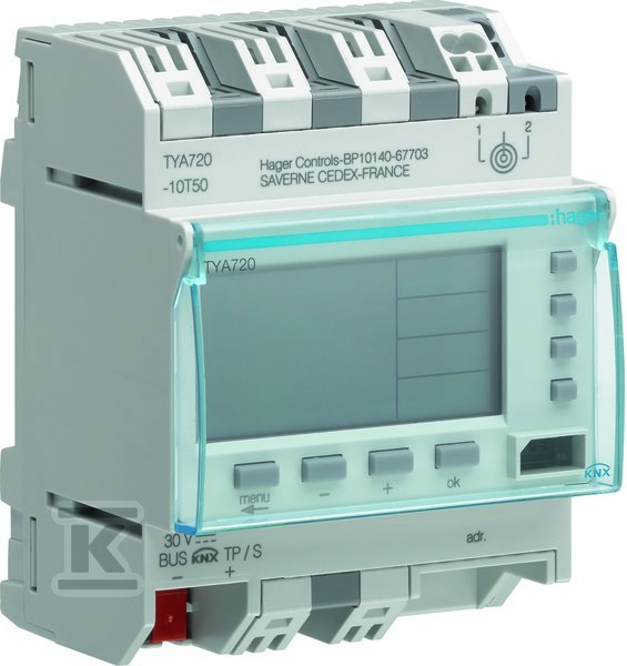 Zegar czasowy roczny KNX/EIB , KNX TYA720