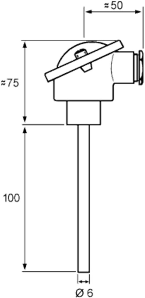 Przetwornik temperatury TTA (0)150 4-20 MA 96430195