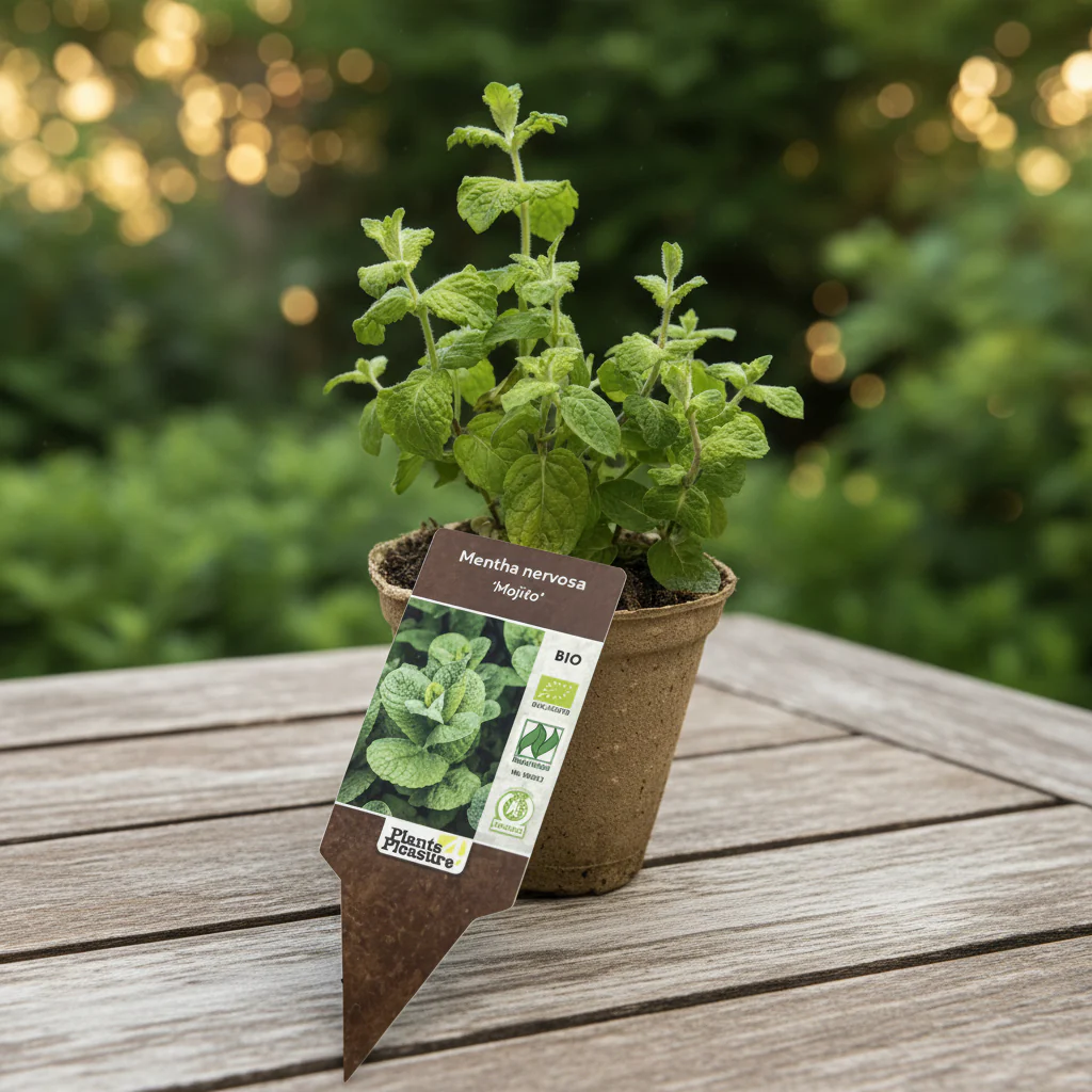 Menta aromata pentru bauturi racoritoare – Mentha nervosa 'Mojito’ (cultura biologica)